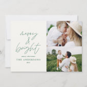 スクリプモダント1枚の写真メリーと明るいクリスマス (正面)