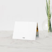 スクリプモダント2写真の卒業 サンキューカード (裏面)