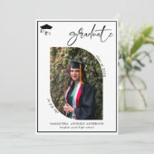 スクリプモダント2写真卒業パーティー 招待状 (スタンド正面)