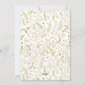 スクリプモダント5フォトクリスマスホリデーカード シーズンカード (裏面)