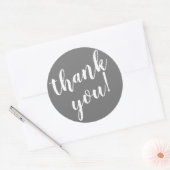 スクリプモダント・サンキューシンプル ラウンドシール (封筒)