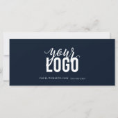 スクリプモダント・ビジネス・ギフト証明書ネイビー (正面)