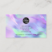 スクリプモダント・ホログラフィック 名刺 (裏面)