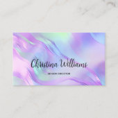 スクリプモダント・ホログラフィック 名刺 (正面)