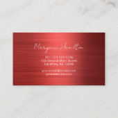 スクリプモダント・モノグラム赤 名刺 (裏面)
