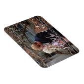 スクリプモダント |写真カスタム日付の保存 マグネット (右側)