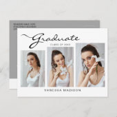 スクリプモダント |写真グラフの発表 ポストカード (正面/裏面)