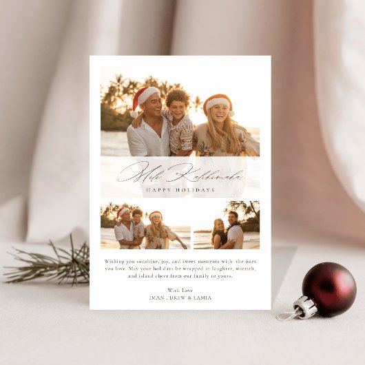 スクリプモダントMelle Kalikimakaトロピカル3写真 シーズンカード