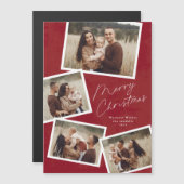 スクリプモダントMerry Christmas写真コラージュ (正面/裏面)