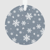 スクリプモダントMerry Christmas家族写真 オーナメント (裏面)