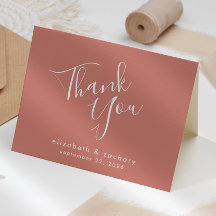 スクリプモダントTerracotta's 結婚 Thank You