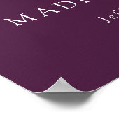 スクリプモダンルウェルカム卒業パーティー ポスター (角)