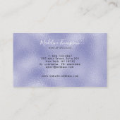 スクリプモダンルパーフォイルモノグラム 名刺 (裏面)