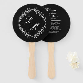 スクリプモノグラムのト分岐結婚式 プログラムC ハンドファン