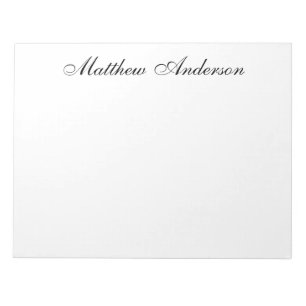 スクリプモノグラムのト ノートパッド