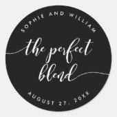 スクリプリラックストPerfect Blendカスタムカラー結婚の ラウンドシール (正面)