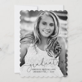 スクリプ人気があるト |写真卒業のお知らせ 案内状