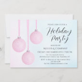 スクリプ企業のトモダンホリデークリスマスパーティー 招待状 (正面)