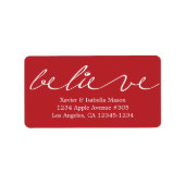 スクリプ信じト ラベル (正面)