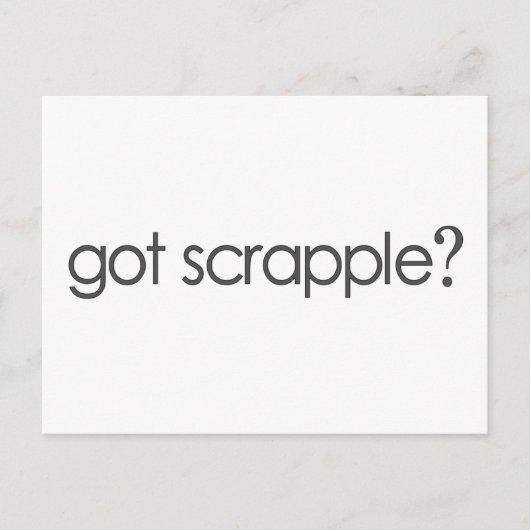 スクリプ得ラの¬要件¥ ポストカード (正面)