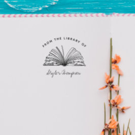 スクリプ書トのライブラリからのヴィンテージ ラバースタンプ