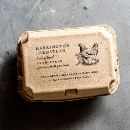 スクリプ素朴トファミリーファーム生卵カートン ラバースタンプ