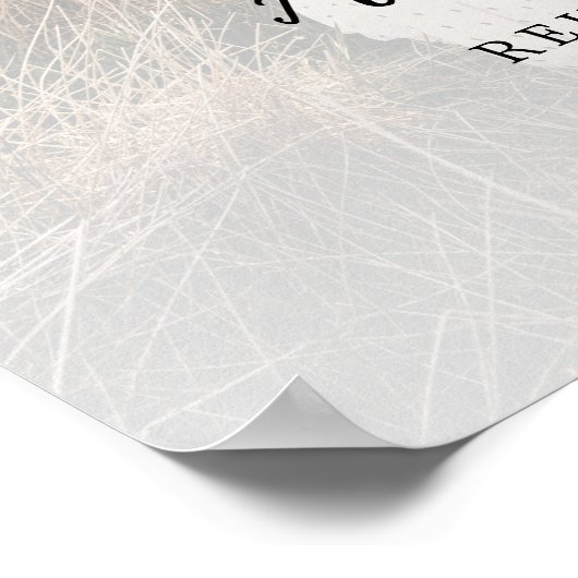 スクリプ素朴ト写真1日リハーサル遠くにディナー ポスター (角)