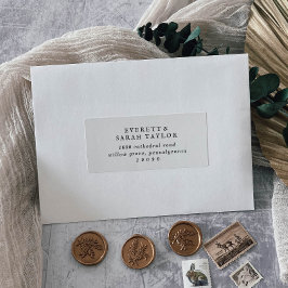 スクリプ素朴ト結婚のゲスト住所 シール