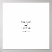 スクリプ素朴ト結婚のゲスト署名ポスター ポスター (正面)