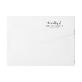 スクリプ素朴ト結婚のラップのまわりにラベル ラップアラウンドラベル (裏面)