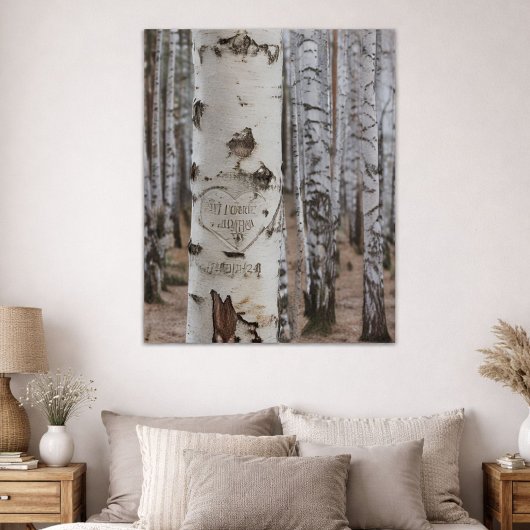 スクリプ素朴ト・ウッズ婚約した記念 ポスター