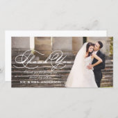 スクリプ結婚トの感謝 サンキューカード (正面/裏面)