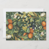 スクリプ結婚ト写真の感謝していあなたの植物学 サンキューカード (裏面)