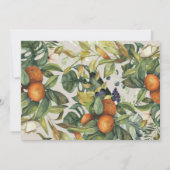 スクリプ結婚ト写真の感謝していあなたの植物学 サンキューカード (裏面)