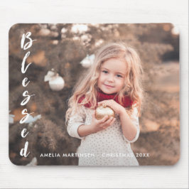 スクリプ賛美トの感動的クリスマス写真 マウスパッド