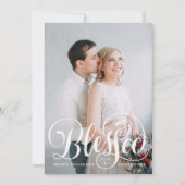 スクリプ賛美ト | 3フォトホリデーカード シーズンカード (正面)