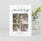 スクリメリープト |ホリデーフォトコラージュカード シーズンカード (スタンド正面)