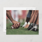 スクリメージのサッカーライン ポストカード (正面/裏面)