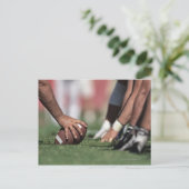 スクリメージのサッカーライン ポストカード (スタンド正面)