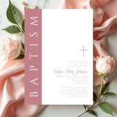 スクリモダンッエレガントクガールズバプテスマ 招待状