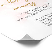 スクリモダンプトと金ゴールド愛情のある記憶の中 ポスター (角)