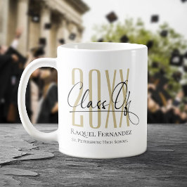 スクリモダンプトのコラージュ卒業パーティー コーヒーマグカップ