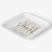 スクリモダンプトのコラージュ卒業パーティー ペーパープレート (傾斜あり)