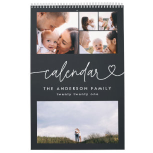 スクリモダンプトガーリータイポグラフィミニマル写真 カレンダー