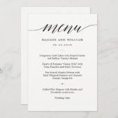 スクリモダンプトメニューカード メニュー (正面/裏面)