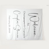 スクリモダンプト・カップルのシャワー歓迎の背景 タペストリー (正面(横))