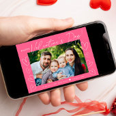 スクリモダンプトPink Valentine's Day写真 シーズンカード