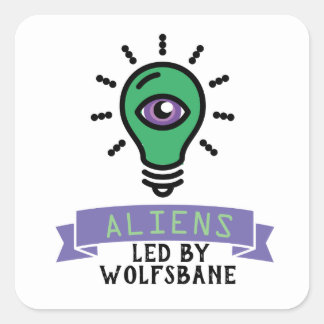 スクリモチームエイリアンシール スクエアシール