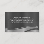 スクリュードライバ |レンチ |メタリック 名刺 (裏面)