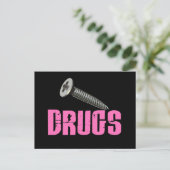 スクリュードラッグス ピンク ポストカード (スタンド正面)